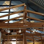 past and present attic of a Japanese house