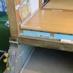 new sill in a Japanese house