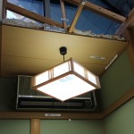 old attic, ceiling and wall in a Japanese house